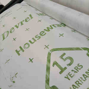 Membrana Sintética Transpirable Personalizable para Envolver Casas, Membrana Impermeable para Techos, Barrera de Vapor Transpirable - Product Image 3