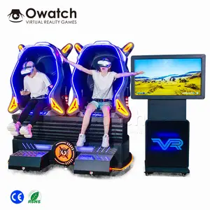 Factory Price Best Quality Virtual Reality 2 Seats VR Amusement Game 9d Cinema Simulator With 9d Glasses