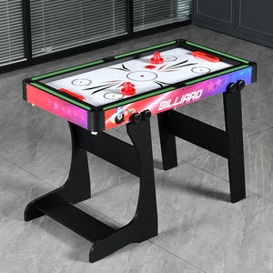 Mesa de juego múltiple de patas plegables 4 en 1 de alta calidad con <span class=keywords><strong>billar</strong></span>, <span class=keywords><strong>billar</strong></span>, fútbol, tenis de mesa y hockey de aire, TM-4883 - Product Image 4