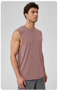 RUIQUWIN Débardeur Sportif Respirant pour Homme, Séchage Rapide, Uni, Épaules Larges, Sans Manches, pour Course à Pied et Gym en Extérieur - Product Image 3