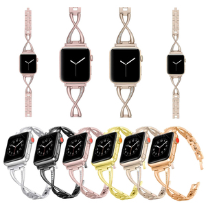 <span class=keywords><strong>Bracelet</strong></span> fin en acier inoxydable pour montre intelligente <span class=keywords><strong>Apple</strong></span> <span class=keywords><strong>Watch</strong></span> 8 Ultra 49 mm 7 6 <span class=keywords><strong>SE</strong></span> 5 4 IWatch 8/40/41/42/44/45 mm, <span class=keywords><strong>bracelet</strong></span> en métal - Product Image 1