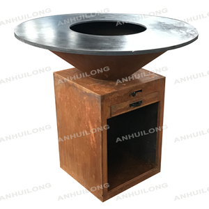 Griglia per <span class=keywords><strong>barbecue</strong></span> in acciaio Corten griglia per <span class=keywords><strong>barbecue</strong></span> a <span class=keywords><strong>carbone</strong></span> griglia per <span class=keywords><strong>barbecue</strong></span> all'aperto a <span class=keywords><strong>legna</strong></span> - Product Image 4