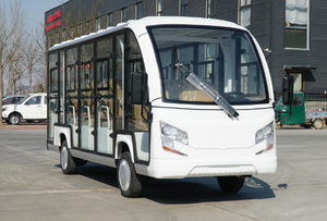Weliftrich 72V alimentado por batería 14 plazas Mini carro turístico vehículo eléctrico certificado CE uso de área escénica privada - Product Image 5