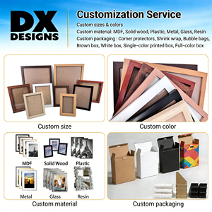 3日以内に迅速に出荷できる壁装飾MDF木製フレーム4x6 5x7 8x10ブラックホワイトオークポスター写真ウッドフォトフレーム - Product Image 6