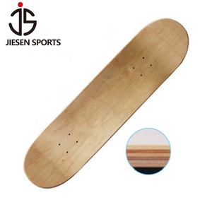 JIESEN Venta al por mayor <span class=keywords><strong>Baker</strong></span> Skateboard Decks 8,5 8,25 Cubierta en blanco Skateboard Custom China Madera Arce <span class=keywords><strong>Skate</strong></span> Board Deck - Product Image 2