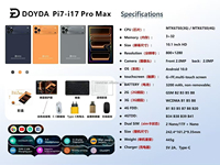 Tablet PC de 10.1 Pulgadas a Precio de Fábrica, 32 GB, Android, WIFI, con 2 Tarjetas SIM para Negocios y Estudios (Naranja)