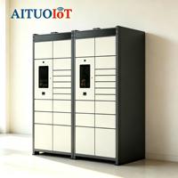 Casier intelligent haut de gamme pour colis, casier de stockage tout-en-un de qualité industrielle, armoire de 1,2 mm avec API/SDK logiciel, casier en promotion