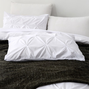 Juego de Ropa de Cama Queen de 7 Piezas, Diseño Pintuck, Estilo Boho, con Edredones y Juegos de Sábanas - Product Image 4