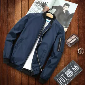 Chaqueta de moda barata para hombre, chaqueta ligera, cortavientos, chaquetas de hombre de talla grande personalizadas