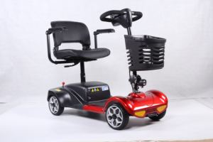 Scooter électrique à deux places robuste à 4 <span class=keywords><strong>roues</strong></span> pour personnes âgées et seniors, scooter de mobilité US/EU - Product Image 5