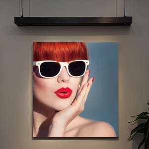 Arte de Pared Chic con Diseño de Rubia, Impresión de Retrato de Estilo Pop Moderno, Decoración de Pared Elegante para Sala de Estar, Dormitorio, Salón de Belleza - Product Image 1