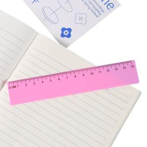 Offre Spéciale pas cher promotionnel 6 pouces règle colorée petites règles <span class=keywords><strong>en</strong></span> plastique 15 centimètres Mini règles pour les écoliers et le bureau - Product Image 2