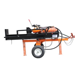 Venta caliente 40Ton bomba hidráulica eléctrica cinética horizontal de madera de fuego procesador vertical diesel con log lift logsplitter - Product Image 4