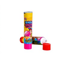 Tube de dentifrice en aluminium-plastique de 12,7-35 mm de diamètre, emballage en gros, étiquette privée, impression UV personnalisée, bouchon à vis