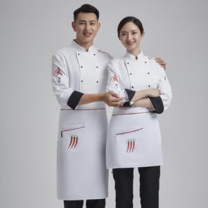 Buena comida cultura mujer Chefs ropa restaurante Bar cocina Chef uniforme mujeres al por mayor para Unisex - Product Image 5