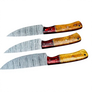 THEWIZ CRAFTS Couteau de cuisine en acier au carbone, robuste, durable, fait main, écologique, compatible lave-vaisselle, manche ergonomique, forgé à la main - Product Image 1