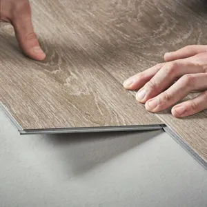 효과적인 방수 바닥재 spc 바닥 일방적 클릭 PVC 비닐 바닥