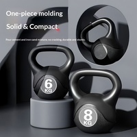 Kettlebell en PE massif JQ001 – Équipement de fitness à domicile pour hommes et femmes, haltères de 6 kg et 20 kg pour squats et soulevés – Chine