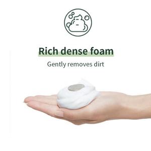 OEM limpieza profunda natural de té verde lavado facial eliminar espinillas espuma limpiador facial - Product Image 3