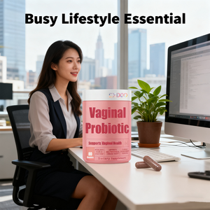 OEM 유기농 크랜베리 질 프로 바이오 틱스 캡슐 PH 균형 프리 바이오 틱스 혼합 여성 건강한 식물 프로 바이오 틱 캡슐 - Product Image 6