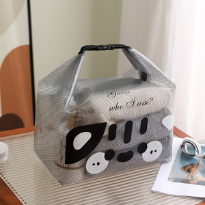 Bolsa de <span class=keywords><strong>playa</strong></span> impermeable para nadar con asa de hebilla Kits de aseo de ducha de EVA <span class=keywords><strong>grande</strong></span> Almacenamiento de bolsas de cosméticos personalizadas - Product Image 3