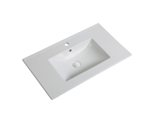 Juego <span class=keywords><strong>de</strong></span> lavabo <span class=keywords><strong>de</strong></span> cerámica rectangular moderno con diseño <span class=keywords><strong>de</strong></span> logotipo personalizado encimera económica con forma <span class=keywords><strong>de</strong></span> lavabo rectangular - Product Image 2