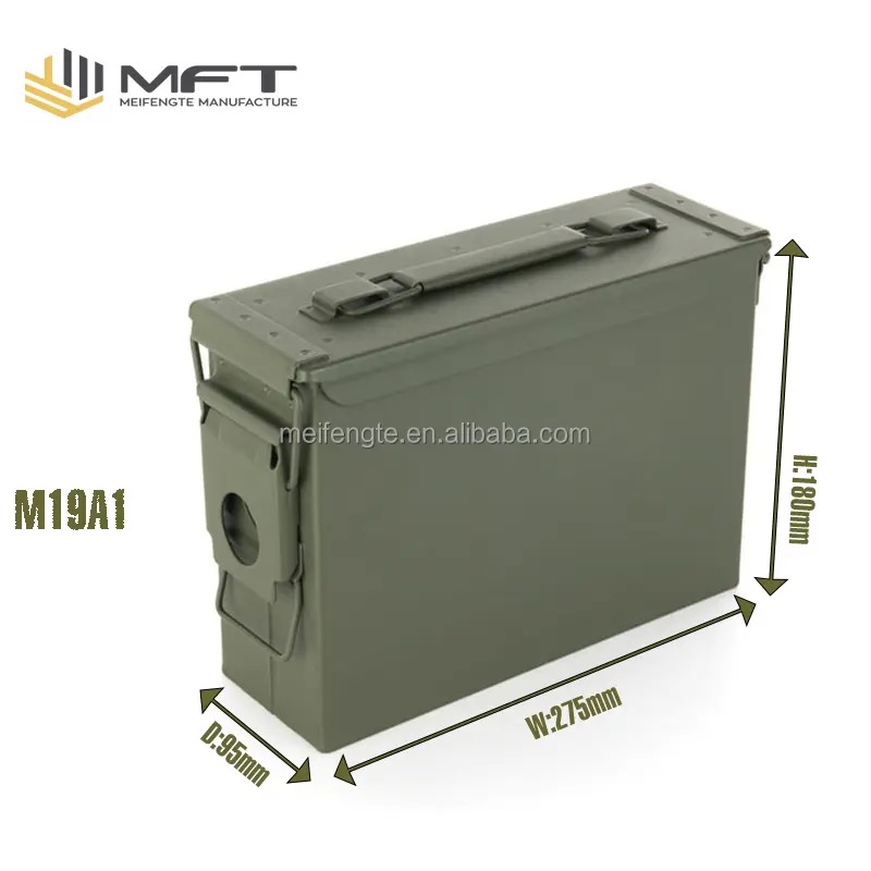 M19a1 30cal Stalen Opslag Munitie Container Munitie Doos Munitie