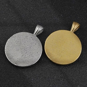 Nouveau Pendentif Tête de Loup Viking Rond en Acier Inoxydable pour Hommes, Bijou Simple, Vente en Gros, Cadeau Charme pour Hommes - Product Image 5
