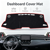 Aksesori bantalan pelindung karpet dasbor mobil, cocok untuk Toyota Corolla E210 210 2019-2021
