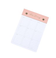 Bloc de Notas Rectangular Personalizado al por Mayor, Bloc de Notas Diario Personalizado para Notas Adhesivas, Logotipo Personalizado, Directo de Fábrica