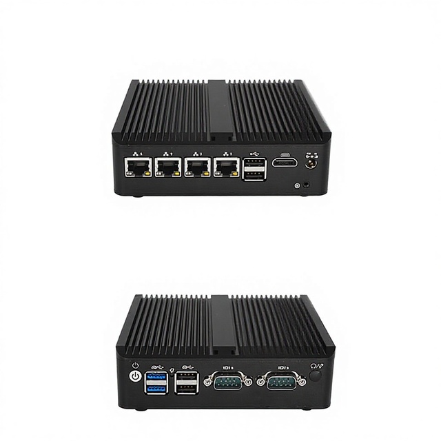 Intel N150 Quad Core Server DDR4 RAM Nvme SSD Network Appliance Industrial 4 Lan Router Pfsense Fanless Firewall Mini PC