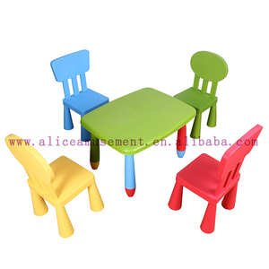 Tables et chaises en plastique <span class=keywords><strong>de</strong></span> couleur pour enfants, 12 pièces, pour l'entraînement et les marches - Product Image 6