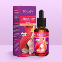 Huile de massage beauté OEM pour l'amélioration des hanches, à base d'ail, produit de soin aux ingrédients naturels pour la circulation sanguine, huile essentielle