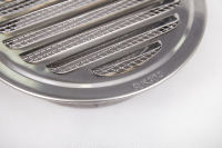 Grille d'évacuation moderne en acier inoxydable, étanche, pour conduits de ventilation, idéale pour l'entrée de climatiseur extérieur d'entrepôt - Vente chaude
