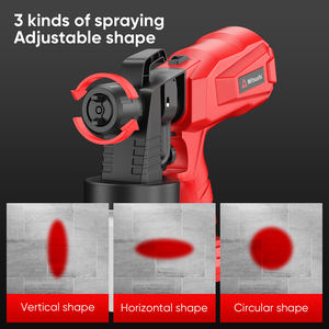 Pistola de Pintura Mitsushi, Uso Doméstico e Industrial, Pistola de Pulverización Eléctrica de Iones de Litio, Alimentación por Presión - Product Image 4