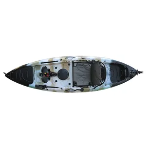 Système de pédales à rabat pour <span class=keywords><strong>Kayak</strong></span> de pêche avec accessoires, siège simple assise, nouveau, - Product Image 1