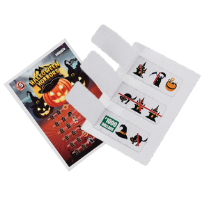 Special Event Professional Manufacturer Custom Pull Tab Break Open Window Lottery Tickets