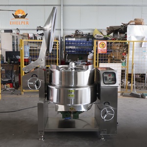 Olla <span class=keywords><strong>de</strong></span> Cocción Industrial Basculante con Agitador <span class=keywords><strong>de</strong></span> Superficie Raspada - Ideal para la Elaboración y Mezcla <span class=keywords><strong>de</strong></span> <span class=keywords><strong>Cajeta</strong></span>, <span class=keywords><strong>Caramelo</strong></span>, Mermelada y Salsas - Product Image 1