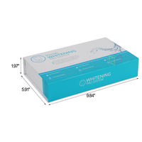 Caja de Embalaje de Cartón para Kit de Blanqueamiento Dental con Logotipo Personalizado, Caja de Almacenamiento para Coronas Dentales, Cajas de Almacenamiento para Laboratorio Dental para Alineadores