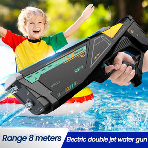 Pistol semprot kolom air ganda, mainan tembak air elektrik tekanan tinggi, menembak otomatis, pistol air terus menerus untuk anak laki-laki - Product Image 4