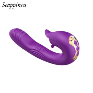 7 Frequentie Zuigen Likken Clitoris Stimulatie G-spot Seksspeeltjes 10 Frequentie Kloppen Massage Paar Masturbator Vagina Vibrator - Product Image 4