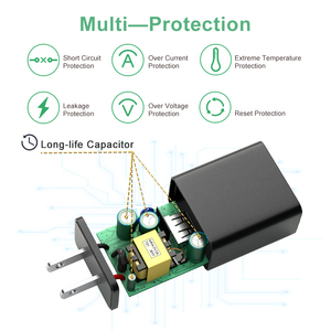Prêt à expédier 5V 1A prise américaine charge USB adaptateur secteur à port unique chargeur mural de voyage pour Ugreen Baseus <span class=keywords><strong>ROMOSS</strong></span> - Product Image 4