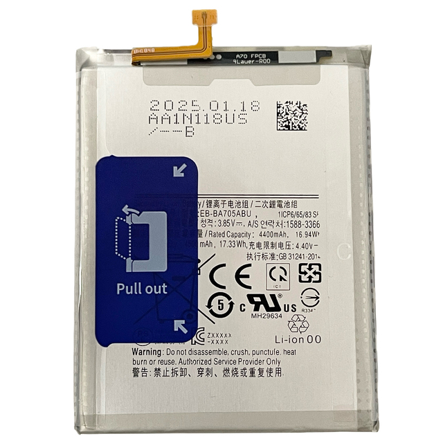 Original Cell Battery EB-BA705ABU for Samsung Galaxy A70 A705 A705FN SM-A705W Replacement Battery 4500mAh