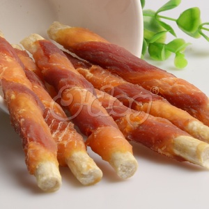 निजी लेबल कुत्ते चउ चिकन और बतख रैप मूंची छड़ी कुत्ते का इलाज करता है पालतू जानवर भोजन सुरक्षित मांस सामग्री - Product Image 2