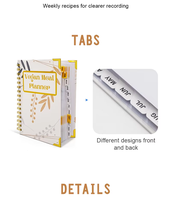 Carnets personnalisables à spirale avec couverture en papier A4/A5/A6/B6, agenda hebdomadaire Happy Planner, impression de livre de planification avec boîte – Nouveauté 2027