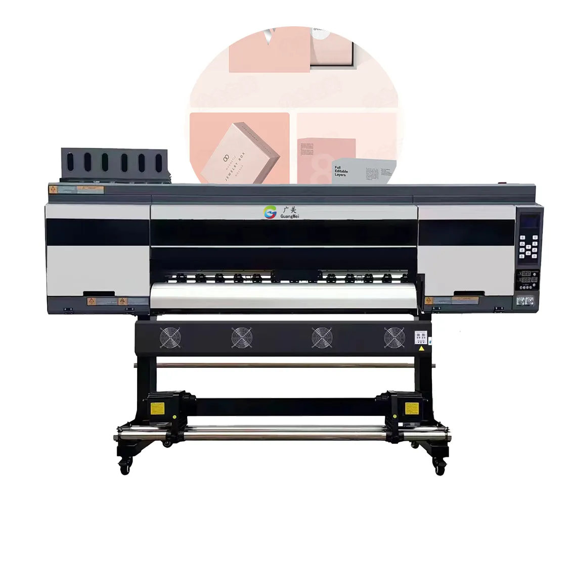 Plotter de impresora de inyección de tinta de impresión Mahine Digital de gran formato de 1,6 m y 1,8 m más barato con tintas eco solventes