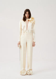 เสื้อคอวีแฟชั่นสามมิติลายดอกไม้สไตล์ฝรั่งเศสย้อนยุค,เสื้อผู้หญิงสุดเซ็กซี่ตกแต่งด้วยดอกไม้เสื้อความรู้สึกอาวุโส<span class=keywords><strong>2022</strong></span>ฤดูใบไม้ร่วง - Product Image 2