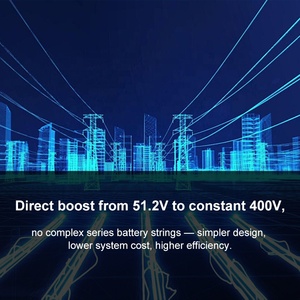 400V High Voltage Split IP65 <b>Energy</b> <b>Storage</b> <b>System</b> 16kWh Expandable 256kWh CAN DC-DC Boost for Residential Solar - Product Image 6