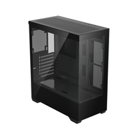 Wholesale Price PC Gaming Case EATX ATX MATX Mid Tower Aluminum Alloy with Side Panel Window Gamer Box