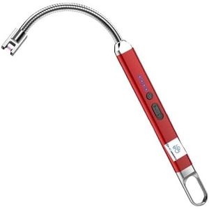 Briquet à arc électrique rechargeable par USB, batterie au lithium, coupe-vent, avec indicateur de batterie, poignée en métal, pour bougies, cuisinière - Product Image 1